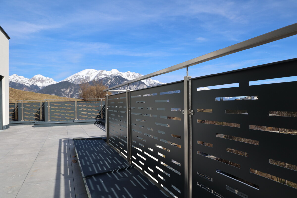 Herrliche Terrassen beim Projekt Grinzens, Bachl - Mietwohnungen nahe Innsbruck